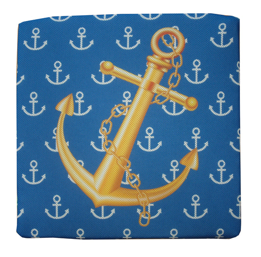 Outdoorkissen Sitzenbleiber maritim Anker