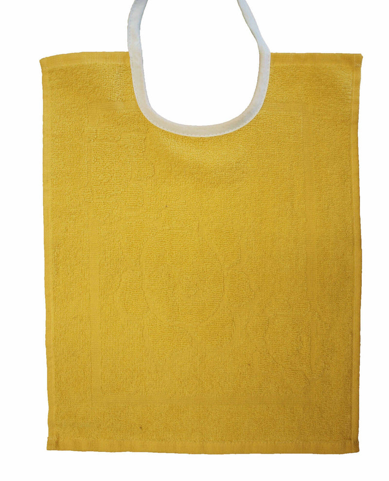 Lätzchen Kinder 30x30 Gelb