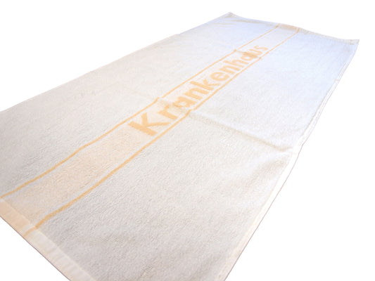 Zwirnfrottier-Handtuch weiß 50x100 "Krankenhaus" Sonderposten Abverkauf Sonderpreis 1651