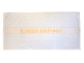Zwirnfrottier-Handtuch weiß 50x100 "Krankenhaus" Sonderposten Abverkauf Sonderpreis 1651