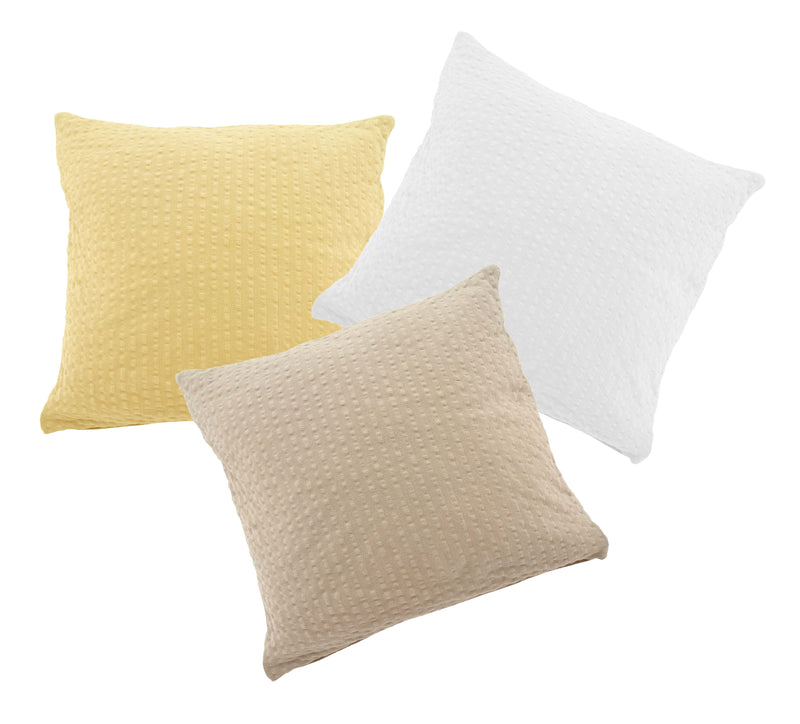 Kissenbezug 40x40 Jersey-Seersucker Baumwolle 3283