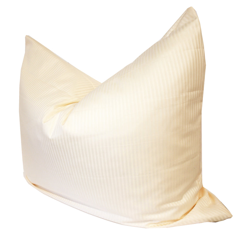 Kissenbezüge 12 Stück Kopfkissen 80x60 cm Damast 4mm Streifen 3839